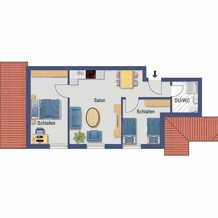 Apartamento Der Suedschwede ... Dein Gaestehaus Mitten In Und Nah Zum *